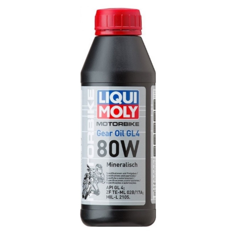 Moottorin vaihteistoöljy LIQUI MOLY 80w 500 ml
