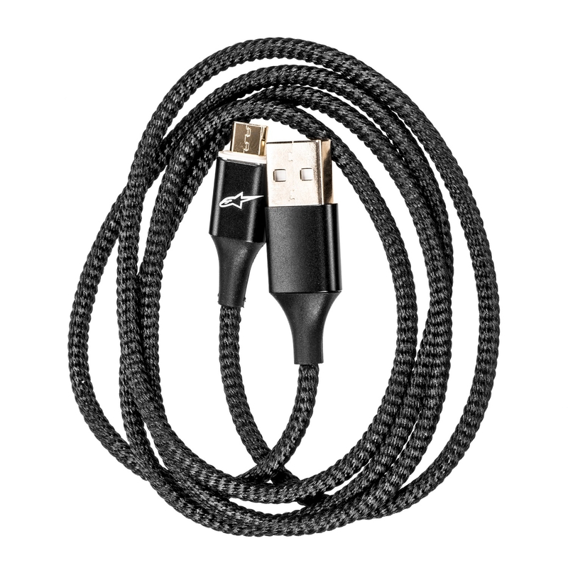 USB-kaapeli Alpinestars Tech-Air® 5/Street/Race -turvatyynyjärjestelmille.