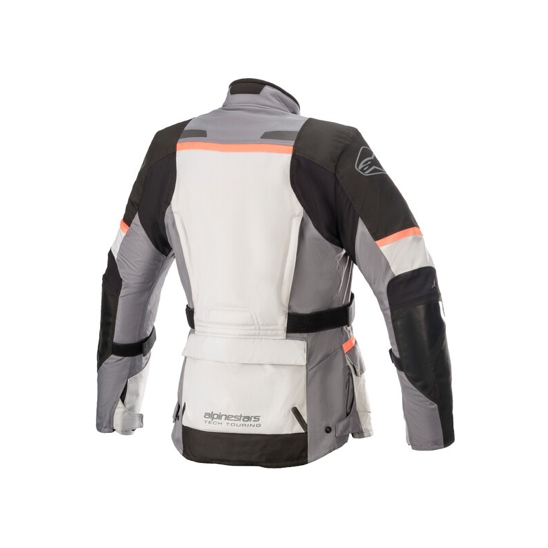 Alpinestars Naisten Stella Andes Drystar Harmaa-Musta-Fluo Pink Moottoripyöräily takki