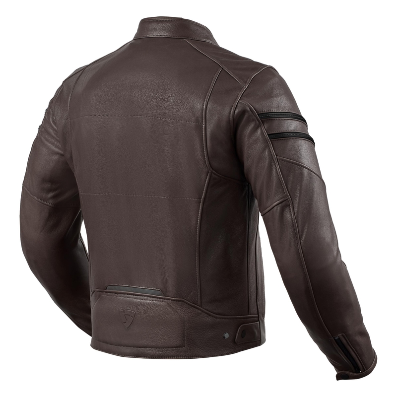 Bunda na motorku Revit Stride hnědá výprodej