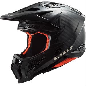 Motocross kypärä LS2 MX703 X-Force Solid Carbon musta