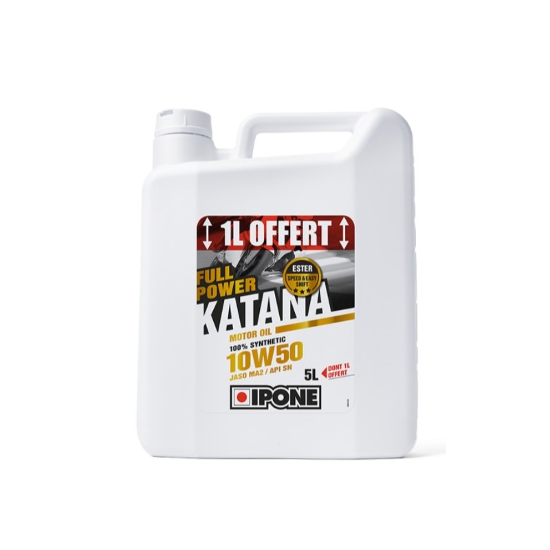 Moottoriöljy Ipone Full Power Katana 10W50 5 l