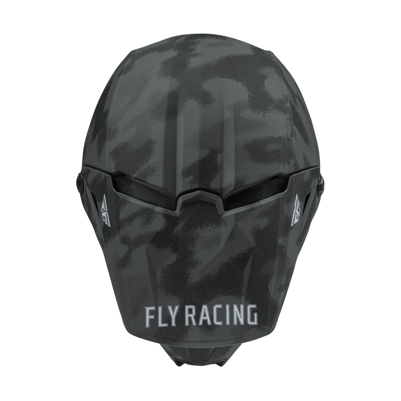 Motokrosová přilba FLY Racing Kinetic Drift černo-šedo-camo