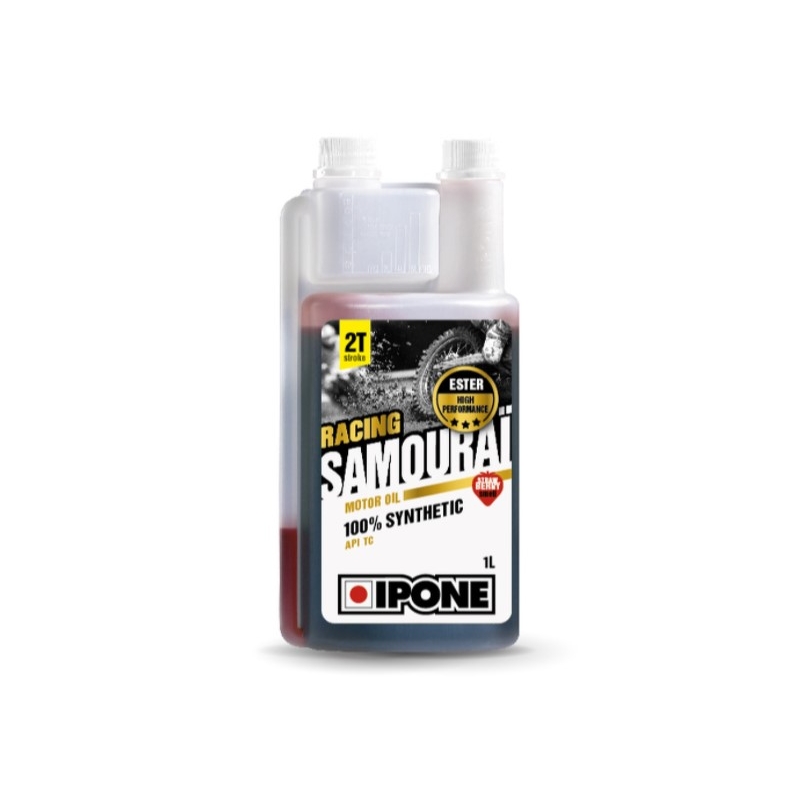 Moottoriöljy Ipone Samourai Racing 2T 1 l Mansikka