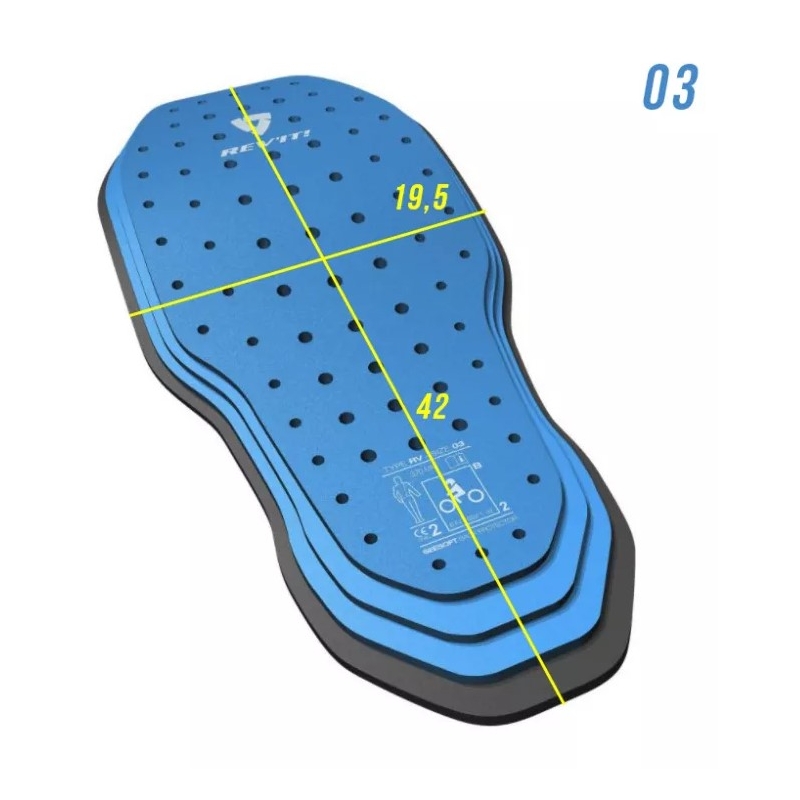 Revit Seesoft RV selkäsuoja