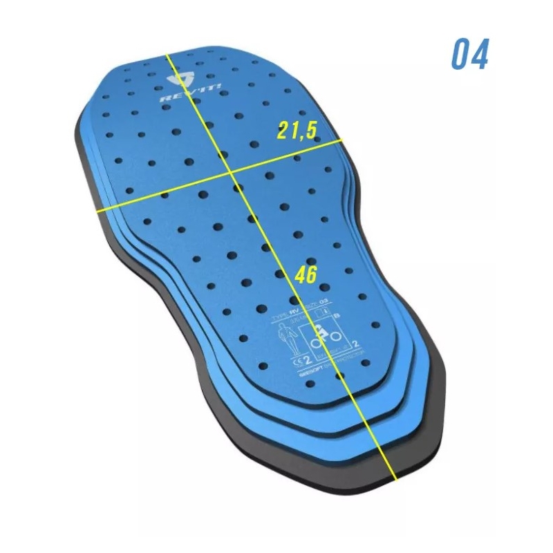 Revit Seesoft RV selkäsuoja