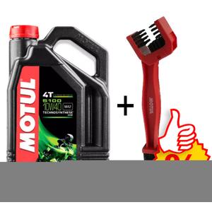 Sarja 5100 Ester 10W-40 4 l + Motul ketjunpuhdistusharja