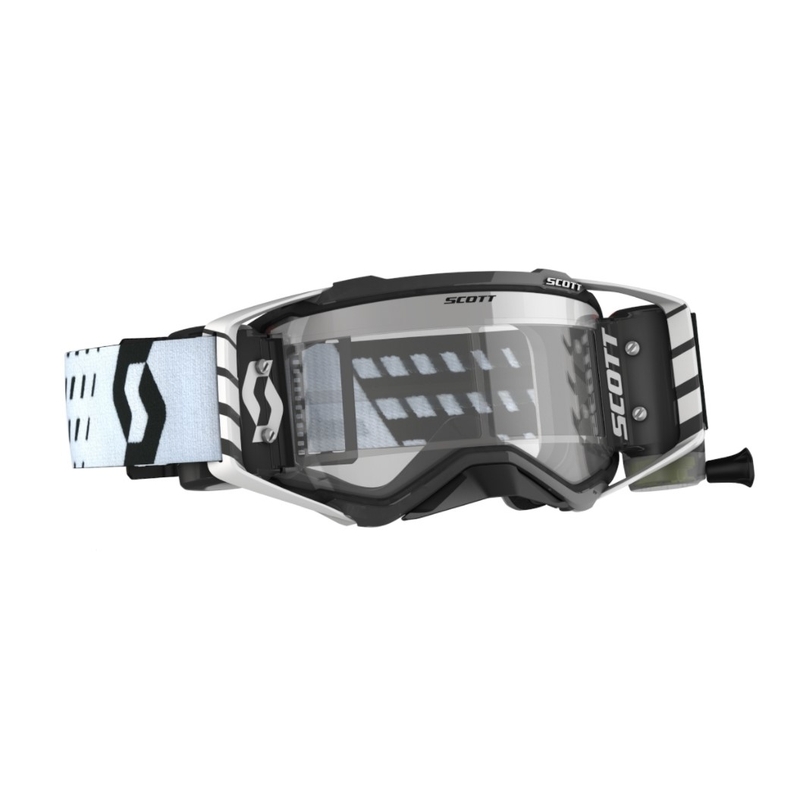 Motocross lasit SCOTT Prospect WFS 22 musta ja valkoinen