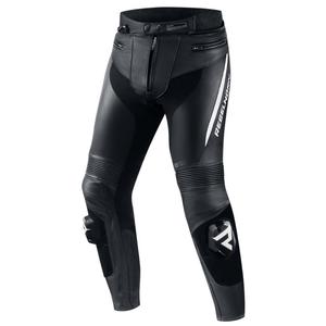 Rebelhorn Fighter Mustavalkoiset moottoripyöräilyhousut Mustavalkoiset moottoripyöräilyhousut alennusmyynti