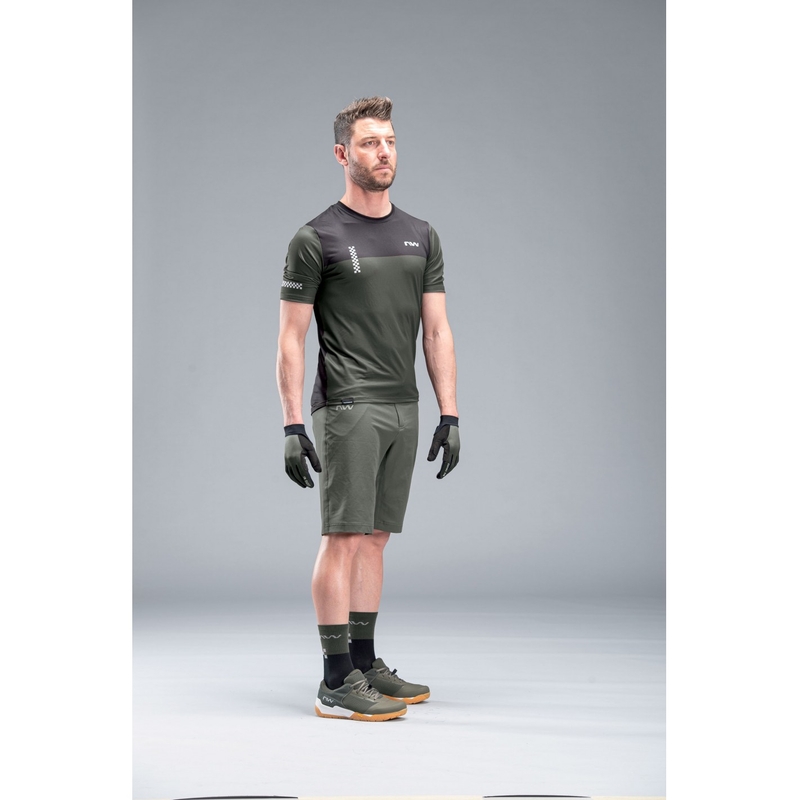 Dres Northwave Xtrail 2 zelený krátký rukáv výprodej