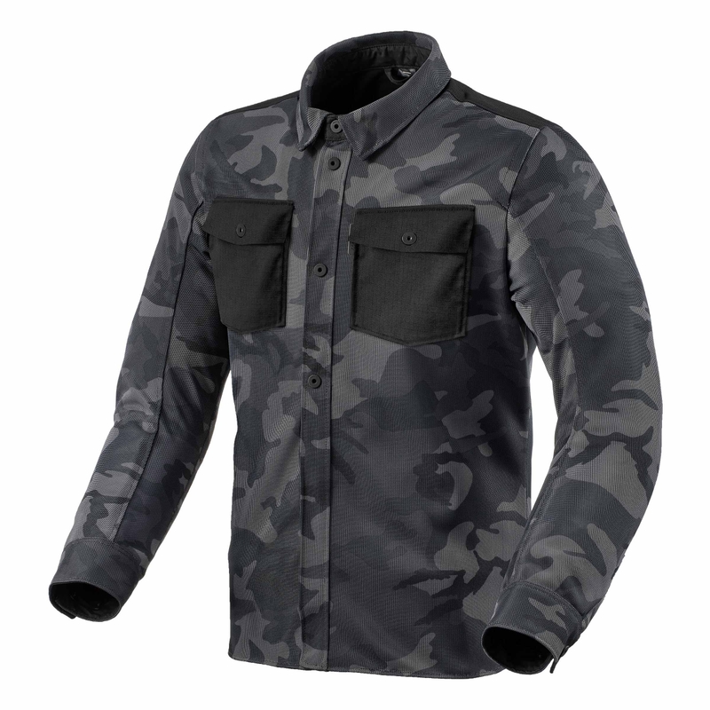 Revit Tracer Air 2 Camo Harmaa Moottoripyöräilypaita alennusmyynti