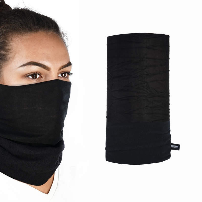 Oxford Snug Musta monikäyttöinen huivi