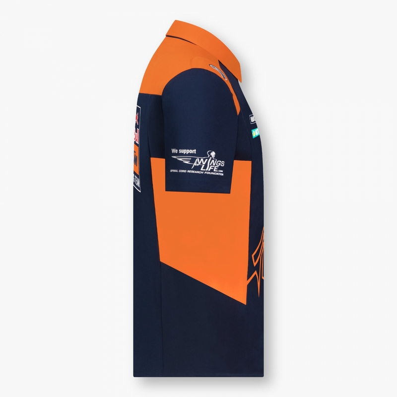 Polo triko KTM Red Bull Racing 22 modro-oranžové výprodej