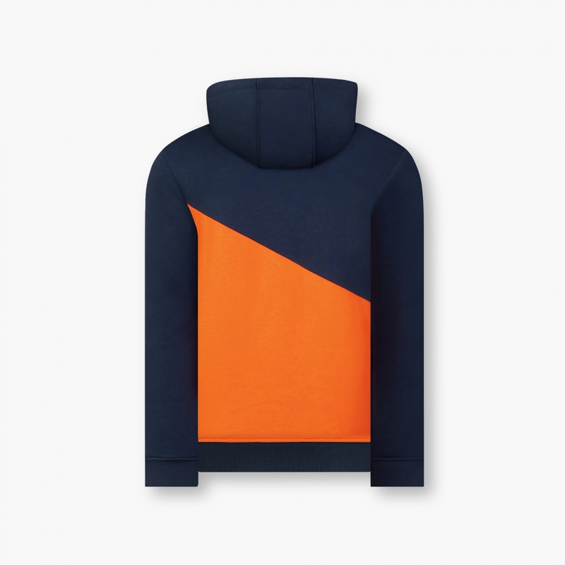 Dětská mikina KTM Colourswitch Red Bull Zip modro-oranžová výprodej