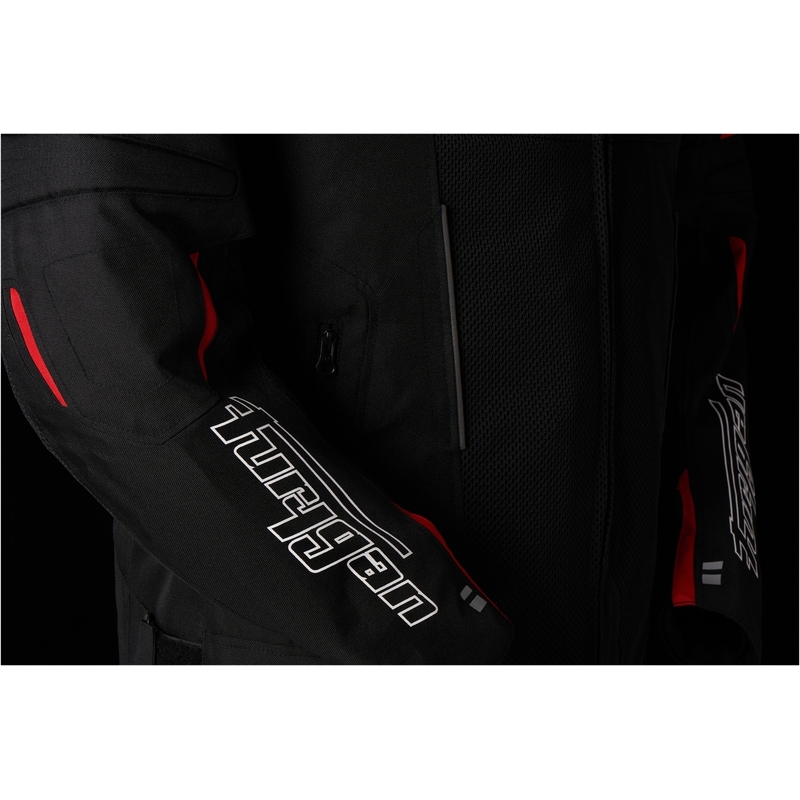 Furygan Ultra Spark Vented 3 in 1 punainen ja musta moottoripyörä takki