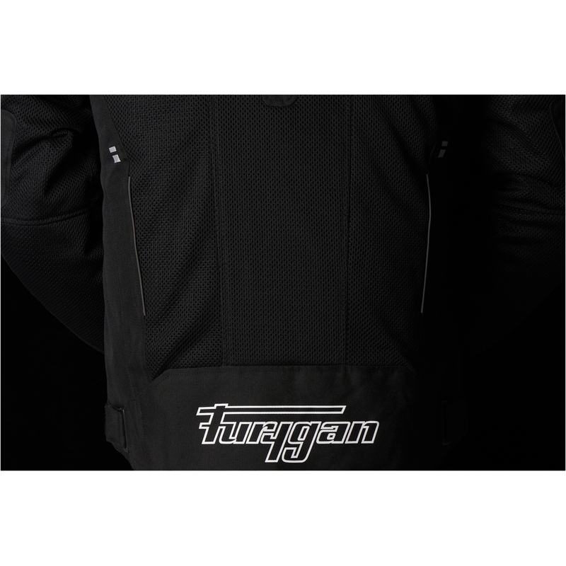 Furygan Ultra Spark Vented 3 in 1 punainen ja musta moottoripyörä takki