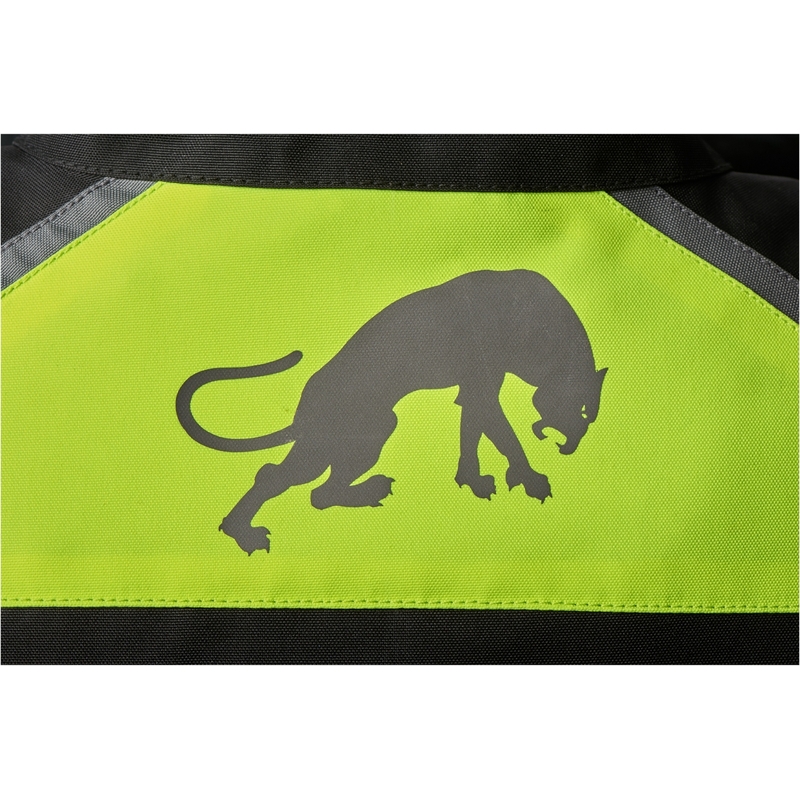 Furygan Apalaches musta-fluo-keltainen moottoripyörätakki