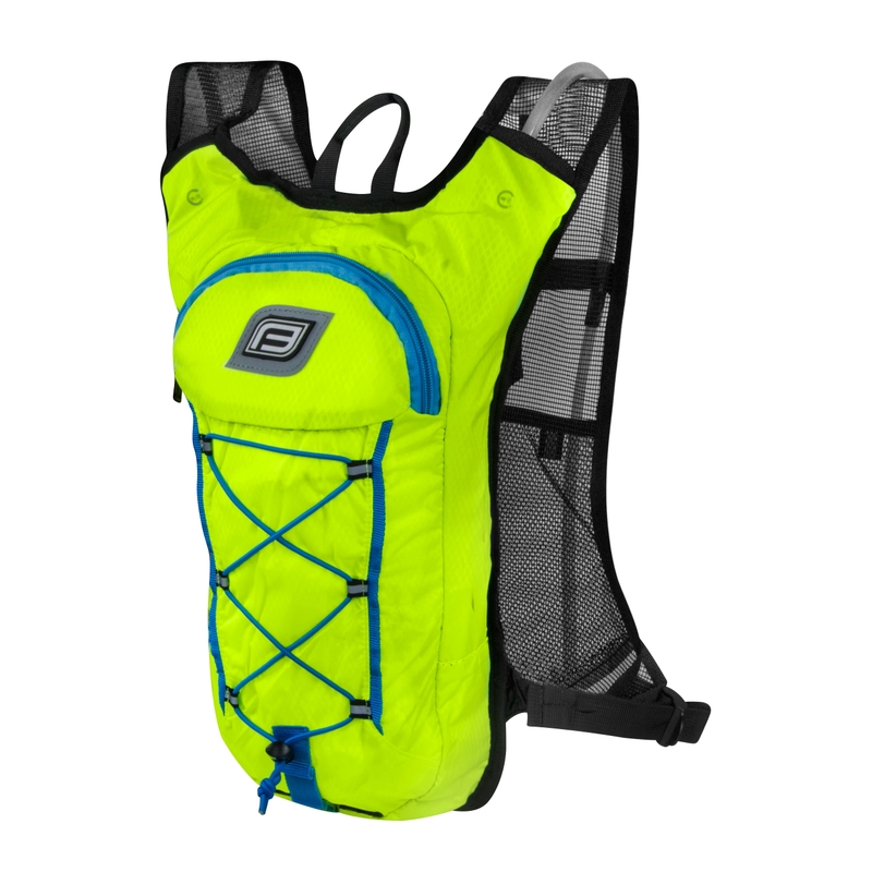 Cyklo batoh FORCE Pilot Plus 10 l fluo žlutý s hydrovakem výprodej