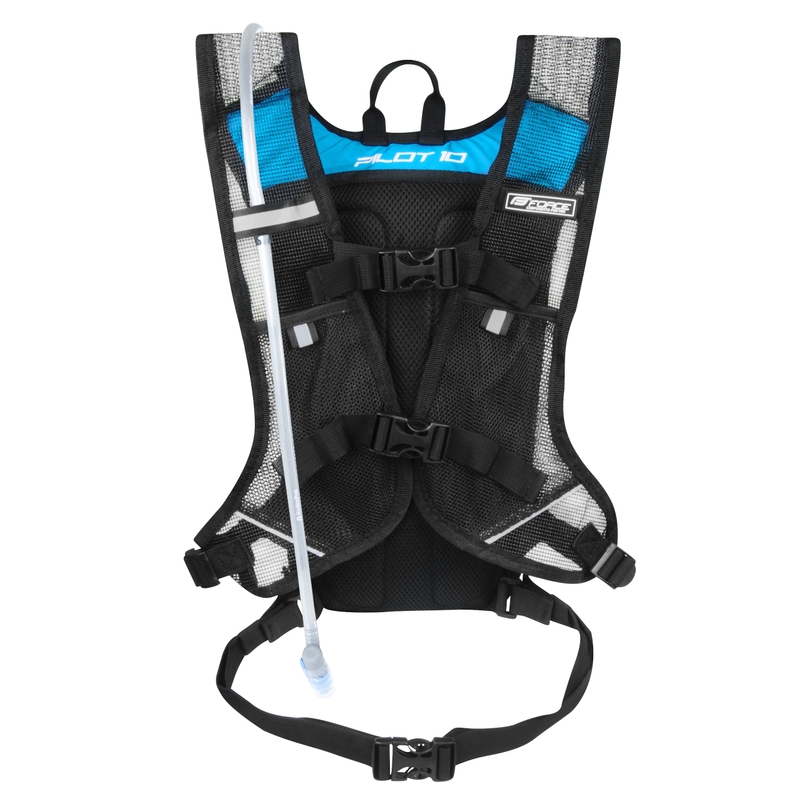 Cyklo batoh FORCE Pilot Plus 10 l fluo žlutý s hydrovakem výprodej