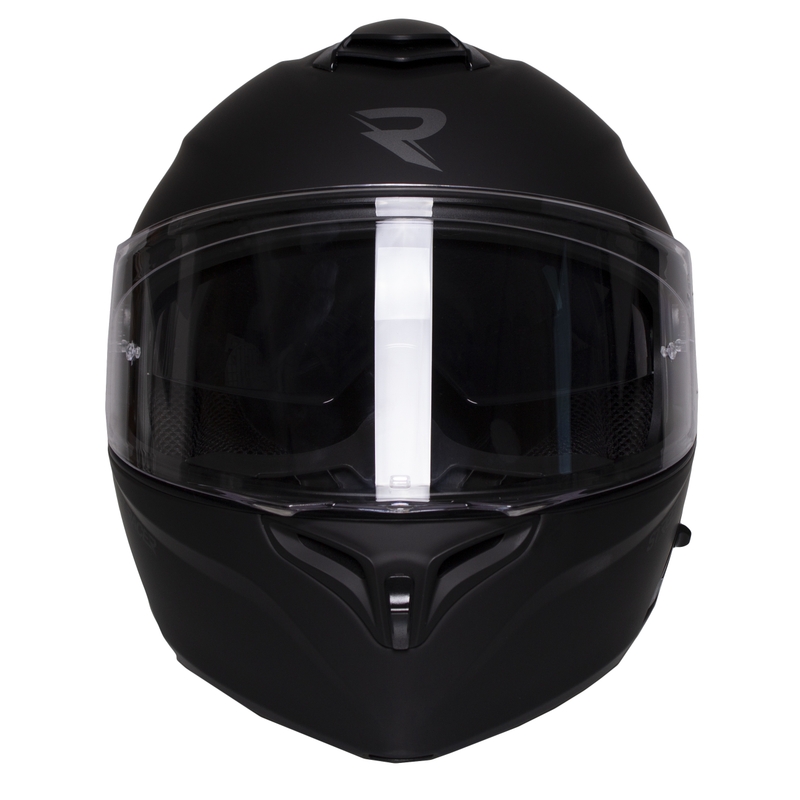 Vyklápěcí přilba na motorku Street Racer Ranger černá matná