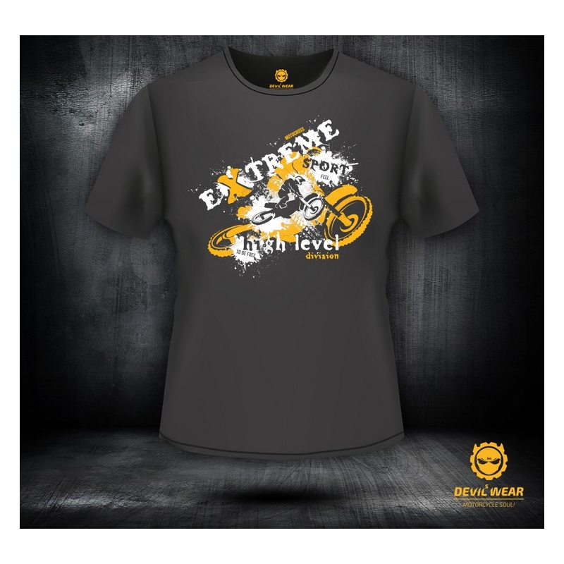 Pánské triko Devils Wear - Extreme Sport Motocross Man výprodej