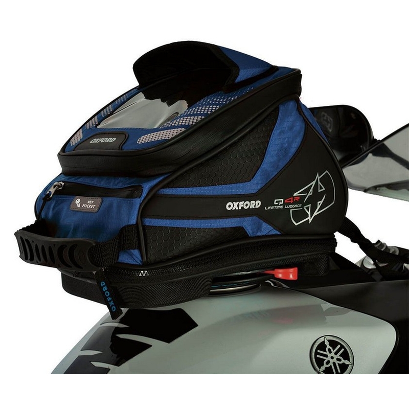 Tankbag na motocykl Oxford Q4R QR-modrý