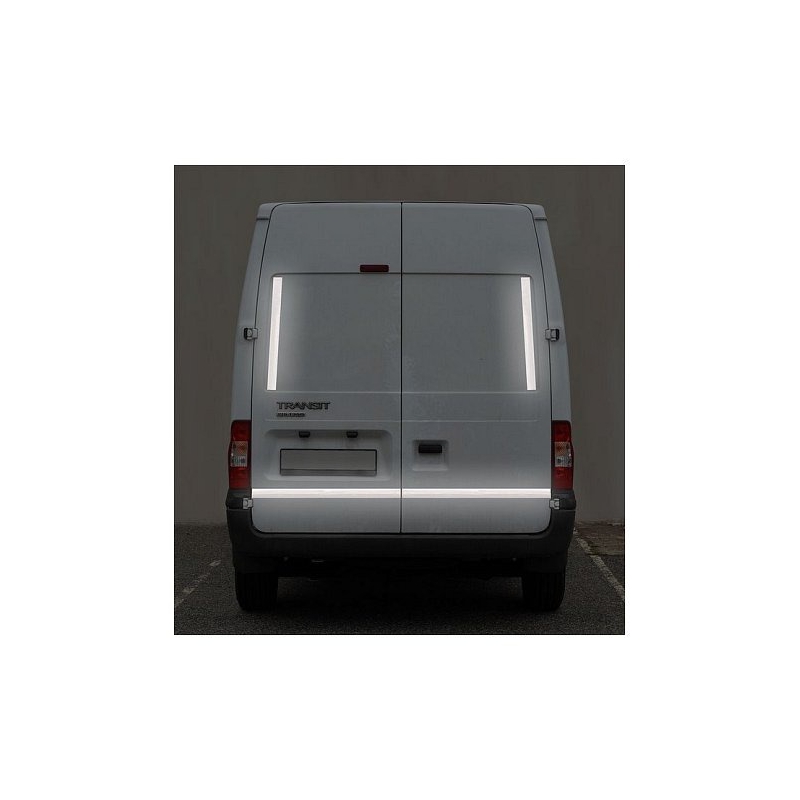 Samolepící páska reflexní 5m x 5cm bílá (role 5m)