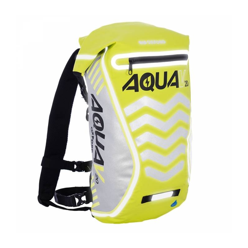 Vodotěsný batoh Oxford Aqua V12 Extreme Visibility žlutý