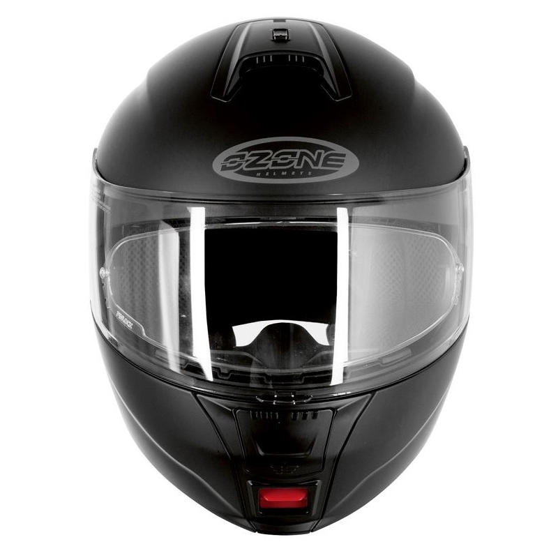 Vyklápěcí přilba na motorku Ozone FP-01 černá matná + Pinlock výprodej