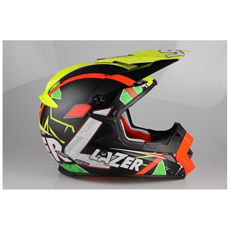 Motokrosová přilba na motorku Lazer MX8 Aerial Pure Carbon výprodej