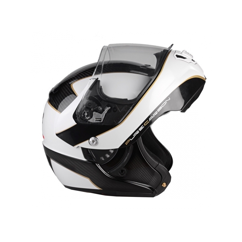 Vyklápěcí přilba na moto Lazer Monaco Evo - Window Pure Carbon