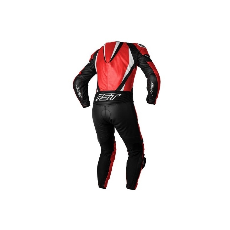 Jednodílná kombinéza na motorku RST Tractech Evo 4 CE černo-bílo-červená výprodej