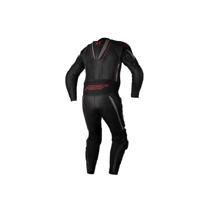Jednodílná kombinéza na motorku RST S1 CE černo-šedo-červená výprodej
