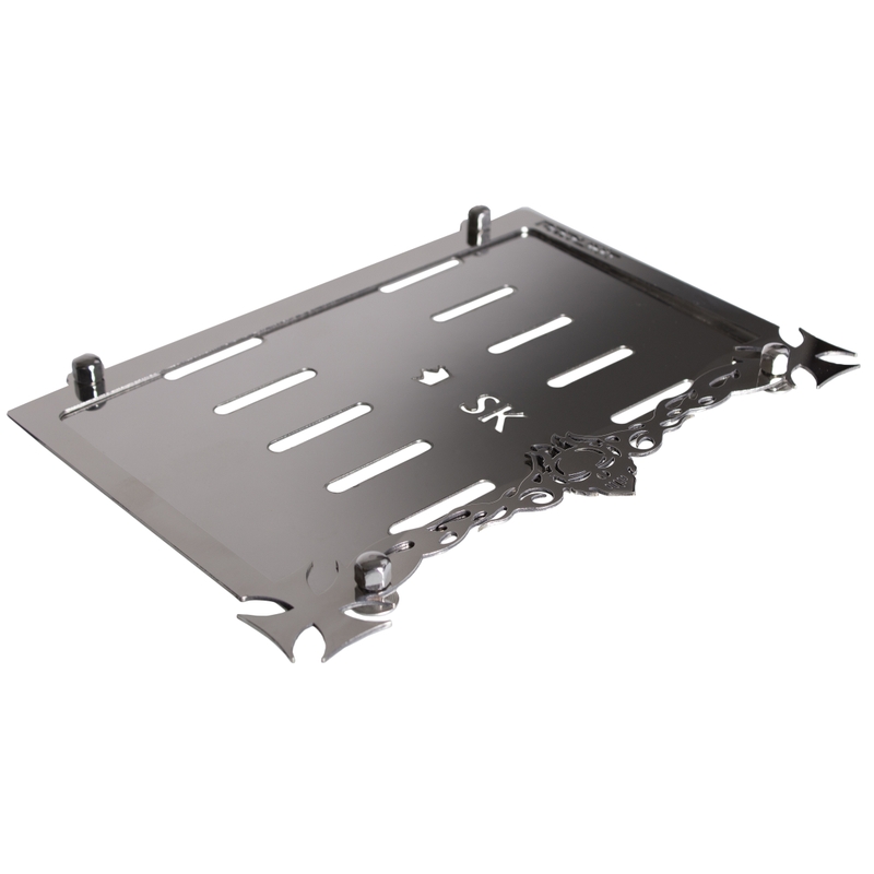 Ruostumattomasta teräksestä valmistettu suojus SK-merkkikilven alla Hells Bells Hells Bells alennusmyynti