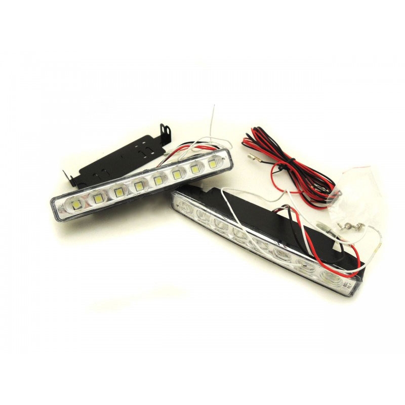 Světla denního osvětlení Superlight RL 8 LED diod 380 LM