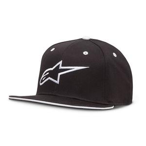 Alpinestars Ageless Flatbill lippis Musta ja valkoinen