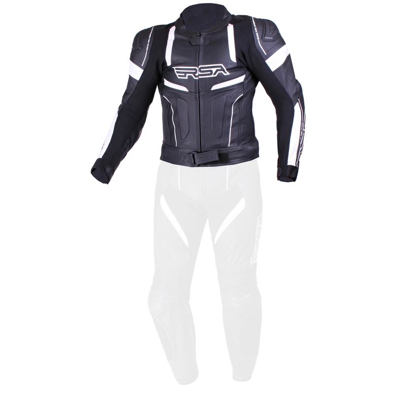 Pánská bunda RSA Speedway černo-bílá výprodej