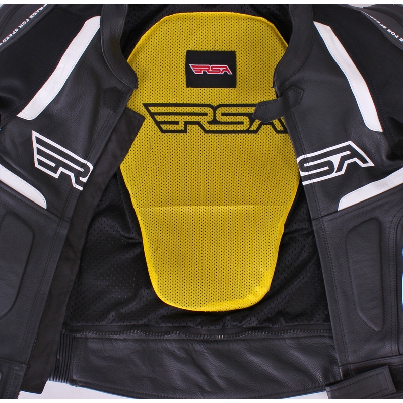 Pánská bunda RSA Speedway černo-bílá výprodej