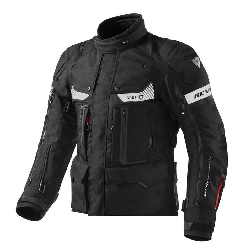 Bunda na motorku Revit Defender Pro GTX černá výprodej