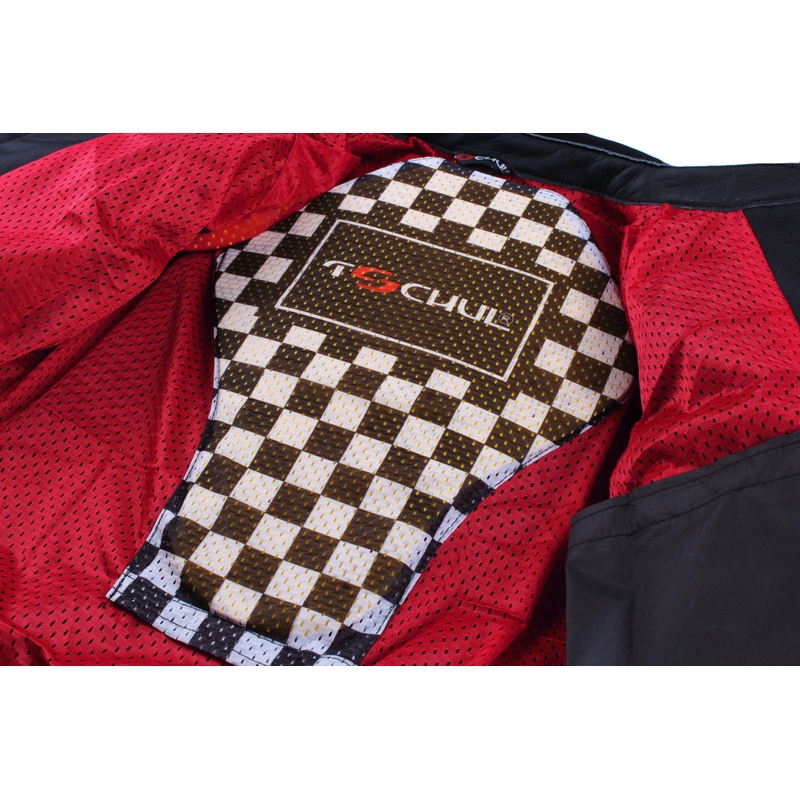 Pánská bunda Tschul 575 černo-červená výprodej