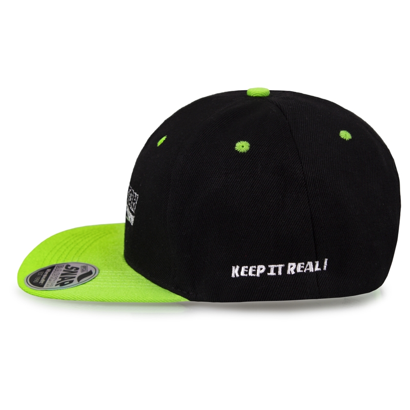 Wheelie cap mustavihreä alennusmyynti