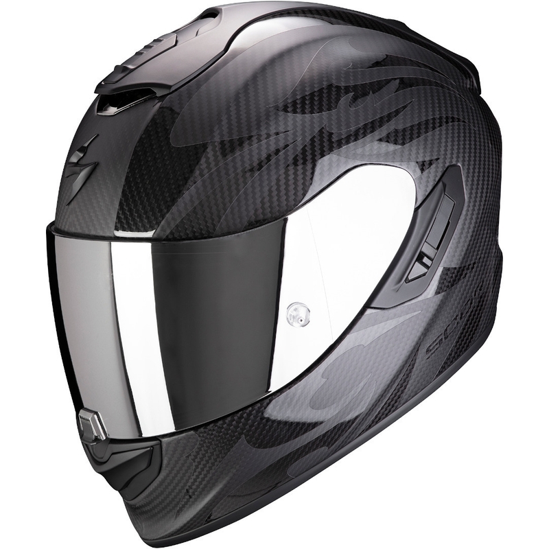 Integrální přilba na motorku Scorpion EXO-1400 Carbon Air Obscura černá