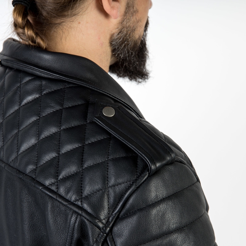 Bunda na motorku Ozone Ramones Modern černá výprodej