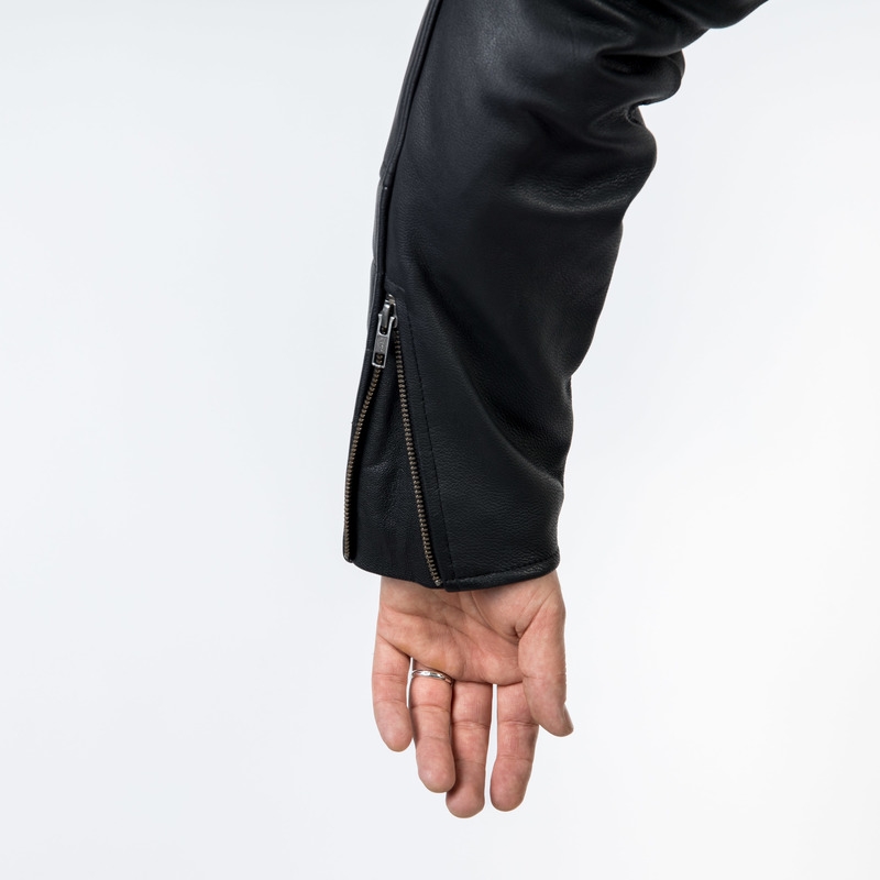 Bunda na motorku Ozone Ramones Modern černá výprodej