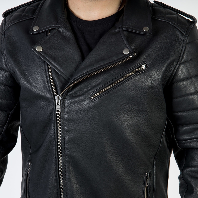 Bunda na motorku Ozone Ramones Modern černá výprodej