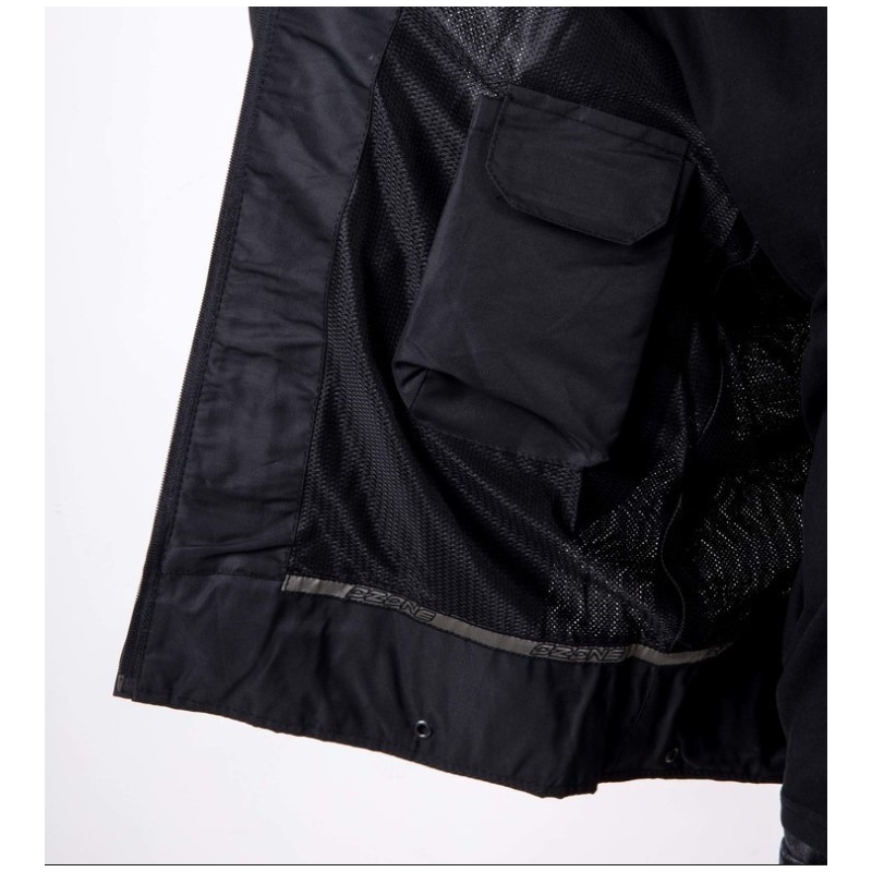 Ozone Dart Musta Moottoripyöräily takki