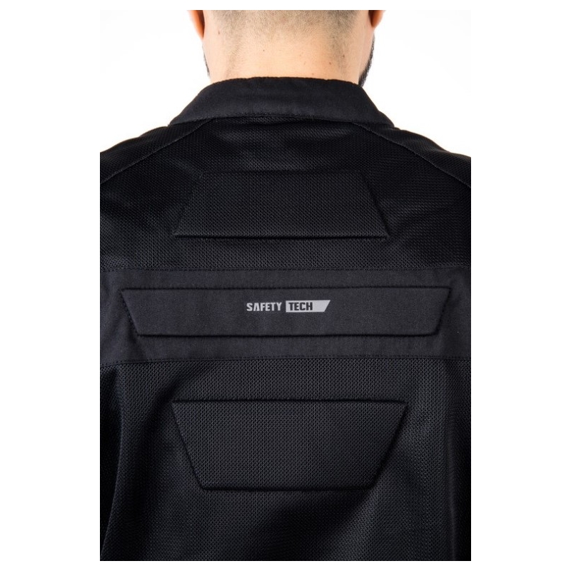 Ozone Dart Musta Moottoripyöräily takki