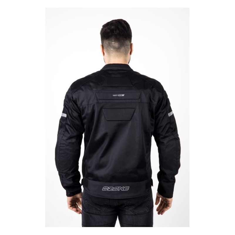 Ozone Dart Musta Moottoripyöräily takki