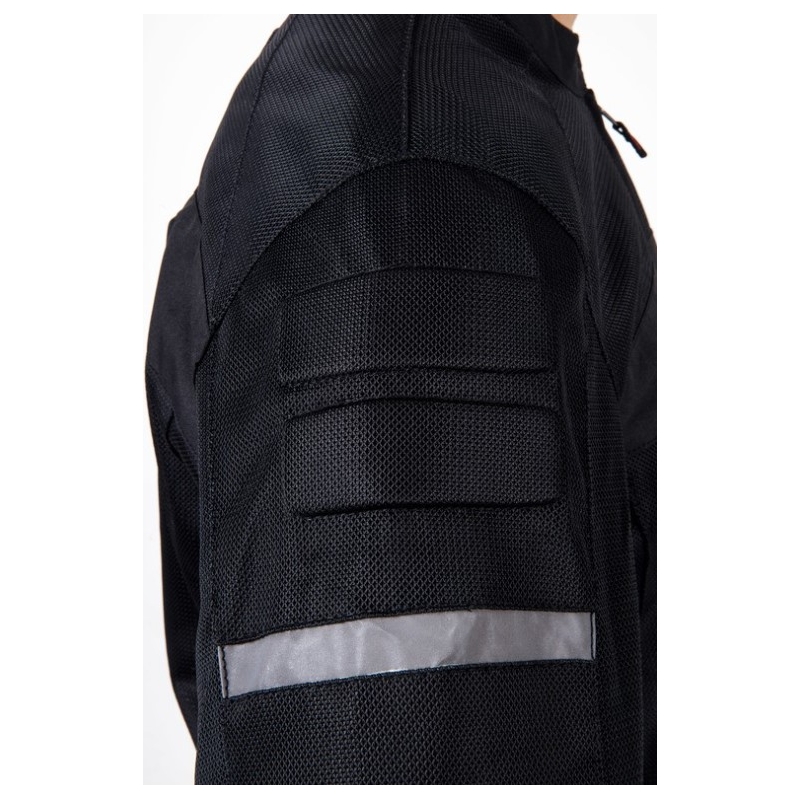 Ozone Dart Musta Moottoripyöräily takki