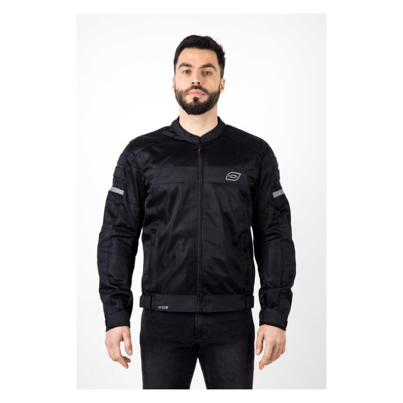 Ozone Dart Musta Moottoripyöräily takki